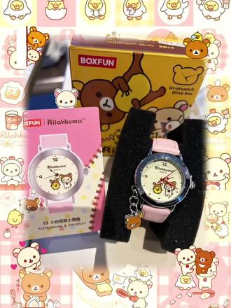 Rilakkuma 的意思是心情轻松的小熊 无论何时何地轻松熊总是慵懒而放松 轻松熊完全没有压力 按照松弛熊的节奏做事 轻松熊是不可能被别人讨厌的 轻松熊更希望你在生活中放松 (〃ω〃)♡°#轻松熊#盲盒#手表#名创优品