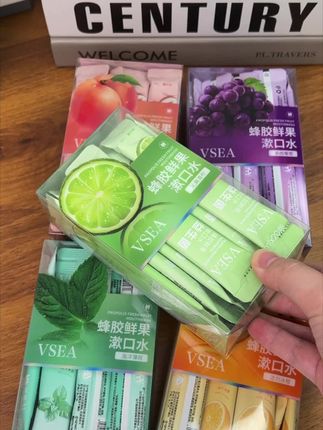 九块九到手40条,五种水果口味,持久清凉,清新果味的便携漱口#便宜好物 #漱口水 #漱口水推荐 #便携漱口水 #随时随地标记一下