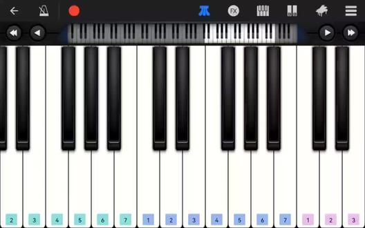 #完美钢琴 #雨下一整晚
教程@呆緒喵