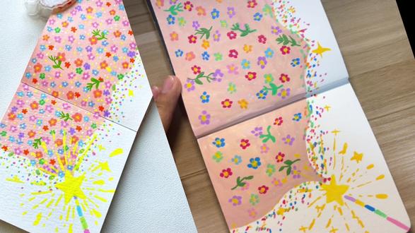 买了幕多星,迫不及待用我的新笔学画了一幅魔法小花花🌸
#自学画画打卡 #画渣本渣 #画出我的天马行空 #翻翻乐#幕多星