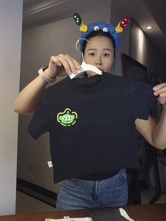 男女童纯棉短袖T恤夏季薄款男女小童夏装体恤儿童韩版半袖上衣#a类纯棉 #儿童童装