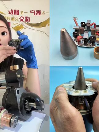 起动机维修保养碳刷安装工具启动马达配件零配锥桶工具减速碳刷架#维修保养#起动机#爆款热卖中#无限回购的宝藏单品#超便宜超划算