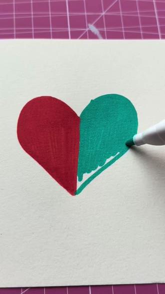 画个❤️送给你#简笔画#一起来画#简笔画爱心 #跟着抖音学画画#跟着抖音学画画