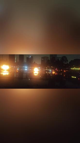 假期我在这打卡#观澜山水田园 #旅行让我看不一样的世界 #打铁花 #非物质文化遗产 #跟着我打卡最红地标