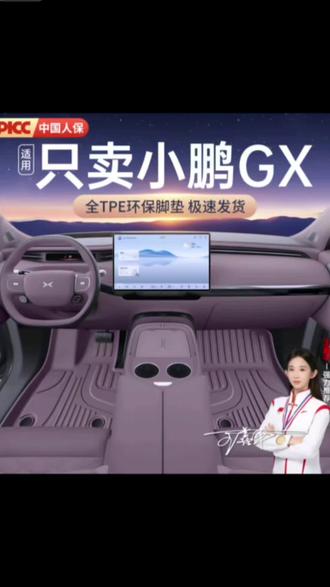 适用于26款小鹏GX脚垫tpe全包围汽车内饰改装配件用品星空毯#小鹏gx#小鹏gx脚垫#tpe脚垫 #汽车用品#车载好物