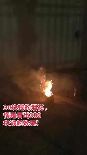 三分钟的报恩烟花100分的快乐!#烟花爆竹 #三分钟