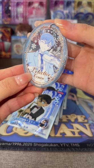 钥匙扣挂件一发入魂新一#永夜序曲 #名侦探柯南#吃谷 #欧气