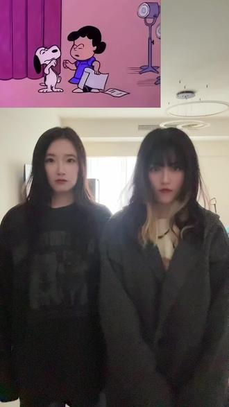 又可以和心选妹拍咯~
#闺蜜日常 #史努比 #染上狗细菌