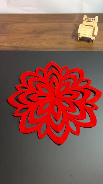 新年新气象,一起来剪窗花吧#新年手工 #剪窗花 #创意折纸