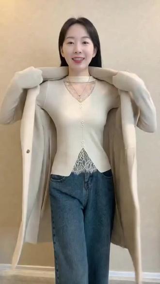 时尚穿搭 50+姐妹看过来!蕾丝挂脖内搭太显气质啦!还享7天无理由退换#妈妈装