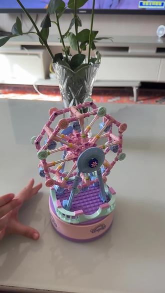 亲子组装的摩天轮🎡🎡🎡大功完成🥰🥰🥰🥰🥰