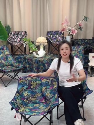 #月亮椅 #休闲椅 #折叠椅 #户外用品 #露营