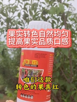 果实转色快均匀不含化学激素成分#果实转色 #果实转色增甜专用冲施肥 #果实膨大 #亲土卫士农资肥料 #