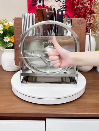304不锈钢刀架置物架厨房多功能刀具菜刀砧板菜板锅盖一体收纳架#不锈钢刀架 #不锈钢刀架置物架 #刀架 #厨房置物架