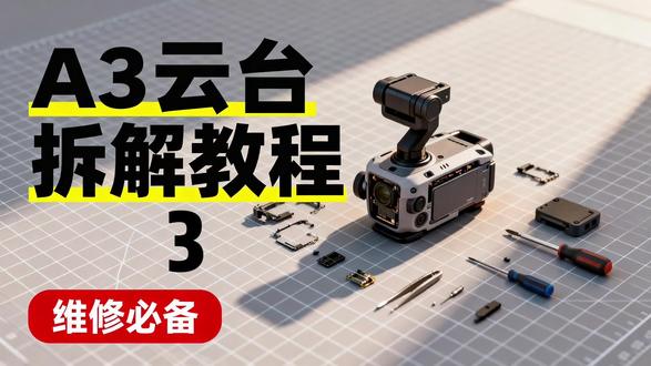 air3云台全拆解 #无人机维修 #炸机 #维修 #云台