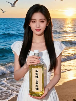 菜籽油降价了哦,有喜欢吃菜籽油的家人们着手了哈!#三农 #农村生活