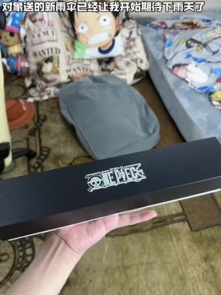 一把抬头就能看见自己的青春的雨伞再也不怕一个人撑伞啦#路飞 #海贼王#海贼迷#海米一家 #海贼王雨伞