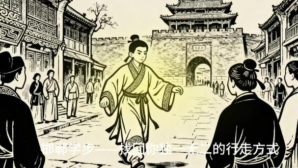 #中华文化 《邯郸学步》