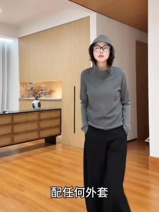 慵懒风显瘦卫衣帽衫 #连帽卫衣#百搭#谁穿谁好看#