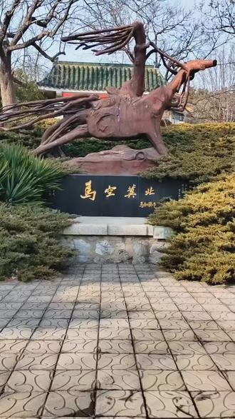又到马年,马年说马,到大连老虎滩公园马䦉骥根雕艺术陈列馆一游,求马空冀北之吉祥。#过年#马@DOU+上热门 @抖音小助手