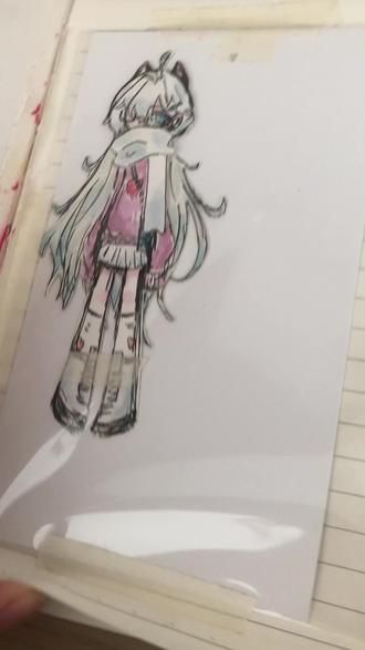#随手画 给大家看一下我的本子