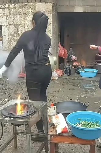 #9号桌有两个老人。#菜真的做的清淡。