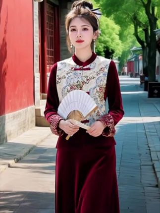 #婚庆礼服 #敬酒服 #优雅气质 #旗袍文化 #改良旗袍