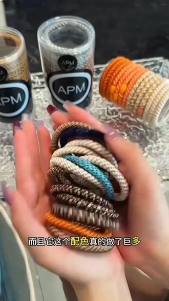 APM/时尚发圈高弹力皮筋发圈明星同款高级感发饰扎头发头绳百搭 #APM时尚发圈 #皮筋 #发圈 #头绳 #发饰