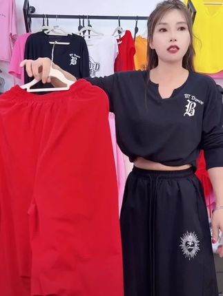 美式街舞潮牌嘻哈爵士舞裤子运动宽松长裤跳舞抽绳香蕉伞兵工装裤