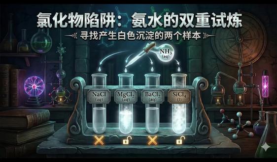 氯化物陷阱:氨水的双重试炼
AS Level 9701 化学 第十章 经典题目解析
#科普 #dou是知识点 #国际学校 #alevel #超ai的学习搭子