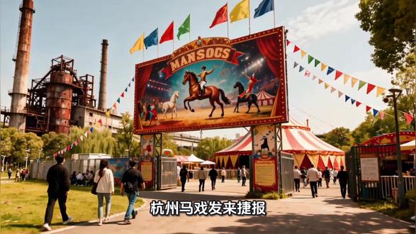 杭钢公园大马戏来了!新春特惠票速囤 #杭钢公园大马戏
#杭州大马戏
#杭州遛娃好去处
#春节去哪玩
#杭州亲子游