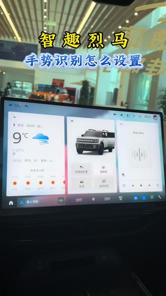 智趣烈马手势识别怎么设置#汽车#汽车知识 #福特智趣烈马 @福特汽车