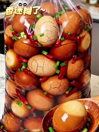 #五香卤鸡蛋 #卤蛋 #好吃到停不下来 #美食 #太好吃了