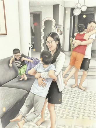 #又是一年冬 #小奥奥又是一年冬
“爱是相互的” #画一个故事#暖心