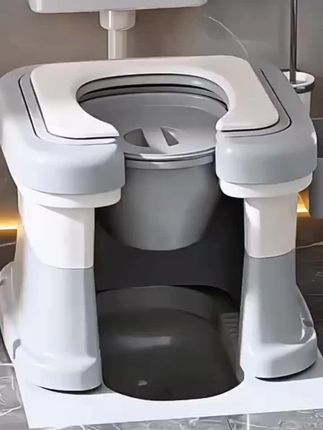 蹲厕改坐便椅家用蹲便神器孕妇老人坐便器防滑厕所凳子移动马桶架#卫生间好物 #这小马桶深得我心 #洗澡神器 #坐便器 #蹲厕改坐便椅