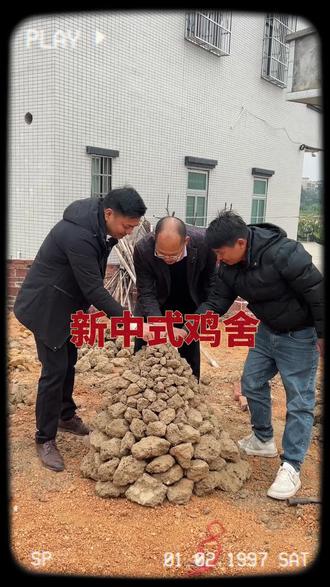 农村三妹强哥邀请粉丝窑鸡,送15只鸡,帮忙砌窑招呼粉丝朋友。经验丰富,更容易做好一件事。#窑鸡窑红薯 #砌窑