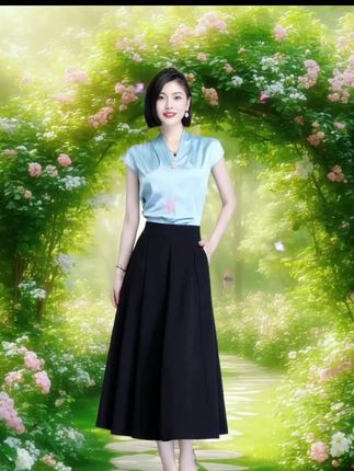 夏季薄款冰凉丝a字裙半身裙!2025新款百搭伞裙,垂感气质中长大摆长裙子,收身束腰,随性自在!百搭好穿,不挑身材!穿出优雅身形的秘密,喜欢的姐妹不要错过!!#冰丝半身裙 #春夏半身裙 #a字裙 #这也太好看了 #优雅气质