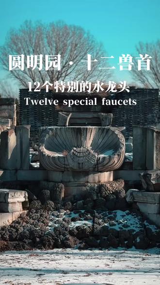 圆明园十二兽首有何用处?#亲子游玩好去处 #圆明园十二兽首 #青年创作者扶持计划
