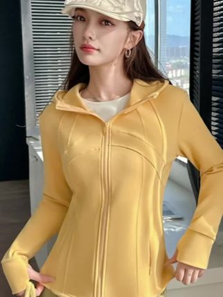 #瑜伽服外套#品质女装 #连帽外套
