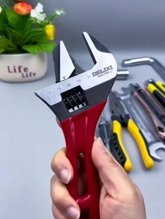 #好物推荐 德力西电气多功能活动扳手万用活口卫浴小扳手水管水暖大开口板手#扳手 #活动扳手 #多功能扳手 #万用扳手