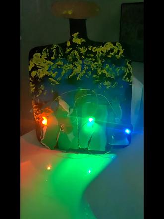 第20画 闪闪发光的萤火虫
#幼儿美术 #幼儿手工