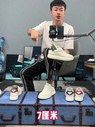 7厘米隐形增高#男鞋 #增高鞋 #哎哟喂你鞋真好看