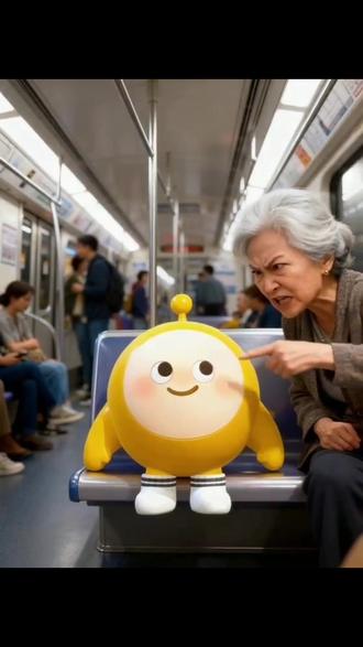 AI地铁让座。AI很好玩的#蛋仔乐园嘉年华#打卡一百张蛋仔地图#蛋仔地图作者激励计划#蛋搭子的日常#蛋仔派对