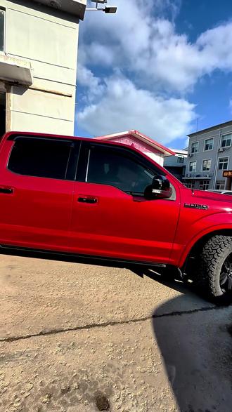 越野车必不可少的升级项目之一 #威海战8越野俱乐部 #改装升级 #猛禽f150 #绞盘 #越野车