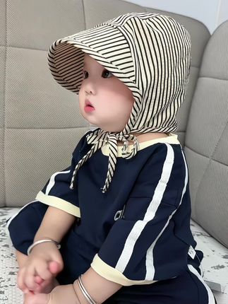 #婴儿衣服搭配 #宝宝防晒帽 #人类幼崽越养越上头