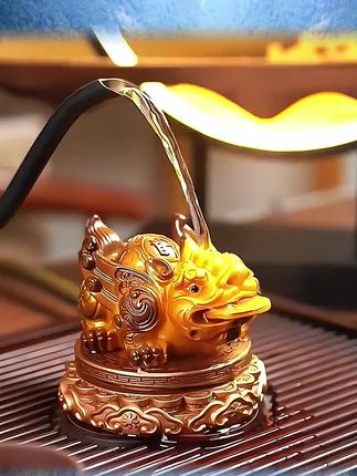 #茶宠摆件 #变色茶宠 #貔貅茶宠摆件 #茶盘摆件 #茶道配件