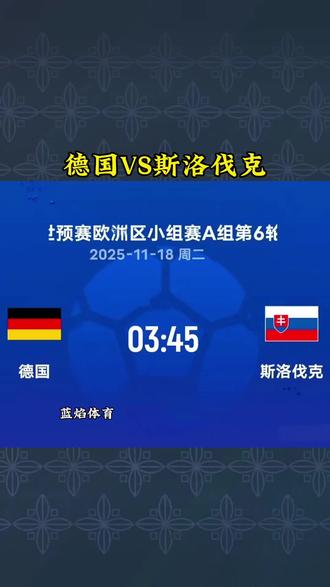 北京时间11月18日03:45,德国将在世预赛主场迎战斯洛伐克,只需保持不败即可直接晋级2026世界杯。德国与斯洛伐克同积12分,因净胜球优势(+3)暂列榜首,平局即可锁定小组头名直接晋级。德国全队身价超8亿欧元,进攻端有维尔茨、萨内等组成的强劲三叉戟,近期世预赛场均攻入2.1球,纽卡斯尔前锋沃尔特马德上轮梅开二度。多特后卫施洛特贝克已恢复训练,穆西亚拉和基米希伤缺,托尼·克罗斯的回归让德国队的中场控制力和传球调度能力达到顶级水准。德国近期4连胜状态回升,但首回合曾客场0-2负于斯洛伐克,失利暴露后防转身速度缺陷。斯洛伐克战术执行力强,什克里尼亚尔领衔的防线坚韧,洛博特卡伤愈回归提升了传球成功率。两队近5次交锋德国4胜1负,占据上锋。这场实力悬殊的对决,会再次出现爆冷的局面吗,我们拭目以待。#足球 #足球的魅力 #世预赛#德国VS斯洛伐克#创作灵感