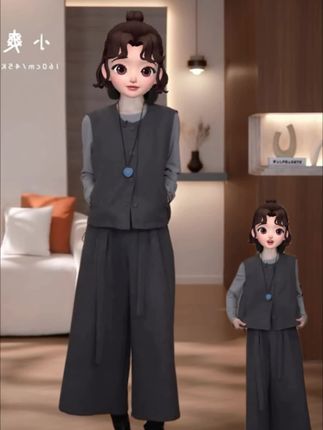 #秋冬新款 #马甲外套 #三件套