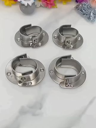 姐妹们,以后衣服再多也有地方挂了,这款#法兰座 衣柜阳台卫生间都可以安排#生活好帮手 #实用工具 #源头实力厂家 #挂衣杆底座