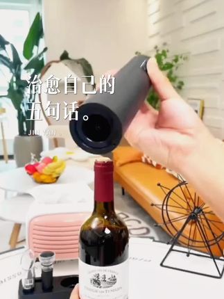 #家用电动红酒开瓶器 #电动红酒开瓶器 #开瓶器 #开瓶器开红酒 #酒具